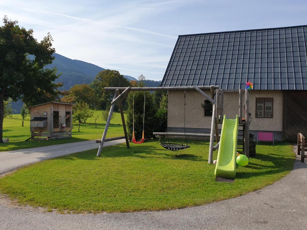 Apartamento Biobauernhof Obereck Göstling an der Ybbs Exterior foto