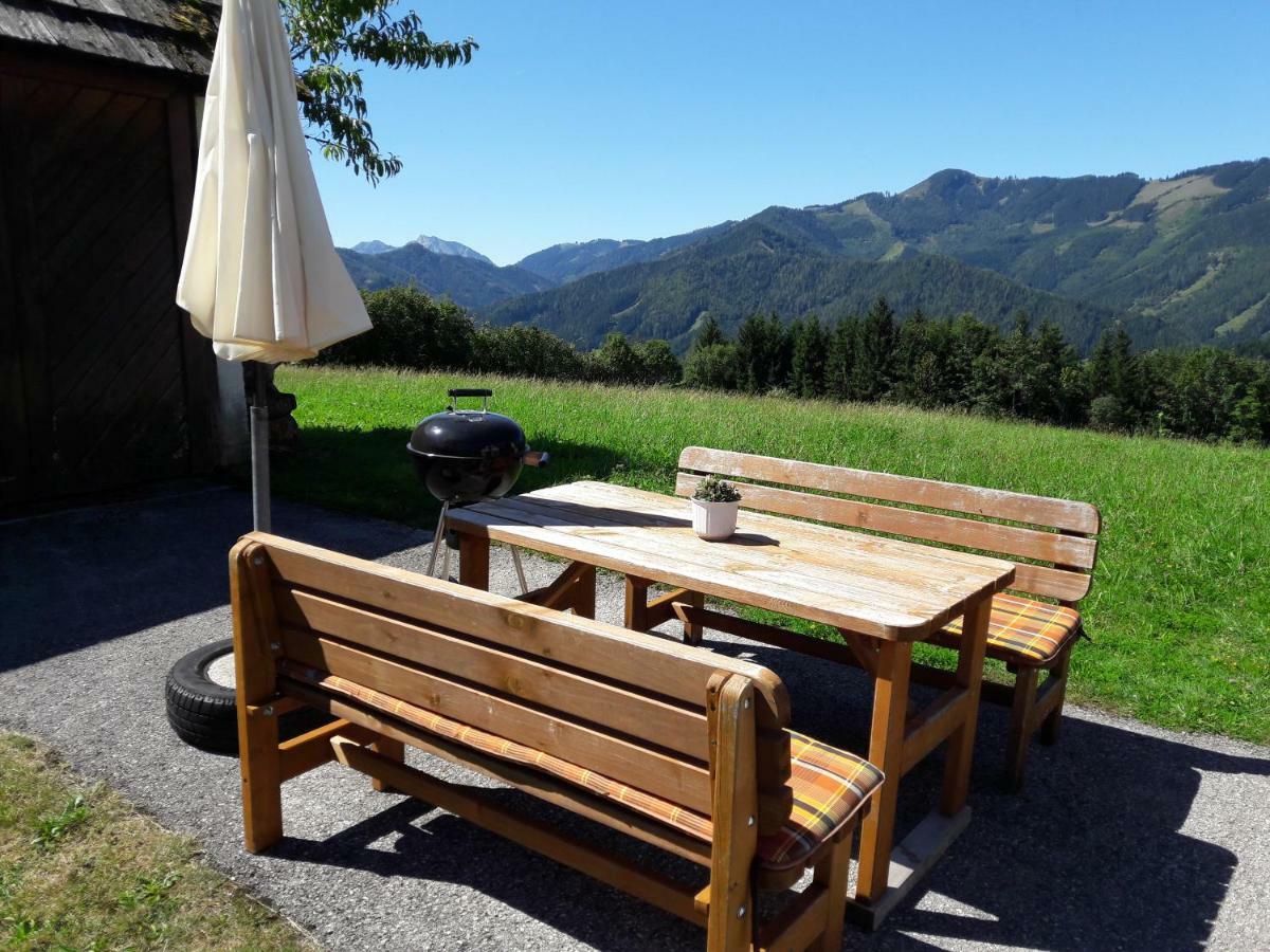 Apartamento Biobauernhof Obereck Göstling an der Ybbs Exterior foto